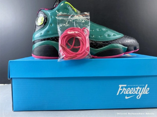 Official Maikesneakers 13 Air Doernbecher 836405-305 Jordan Retro 0704